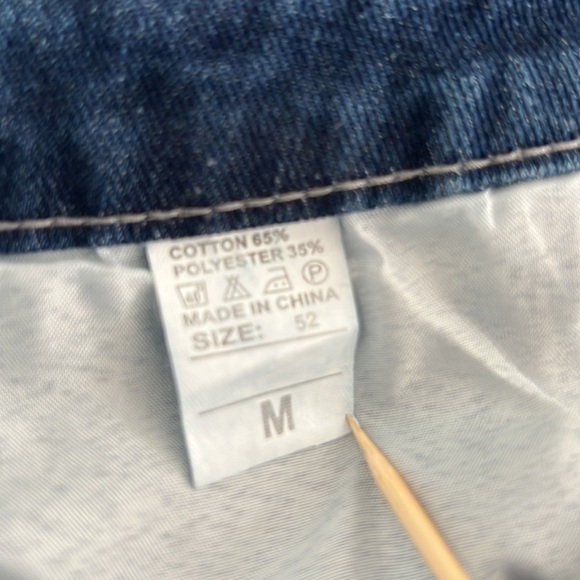 Star Jeans Stars and Stripes Destroyed Jean Shorts size M - Picture 6 of 7